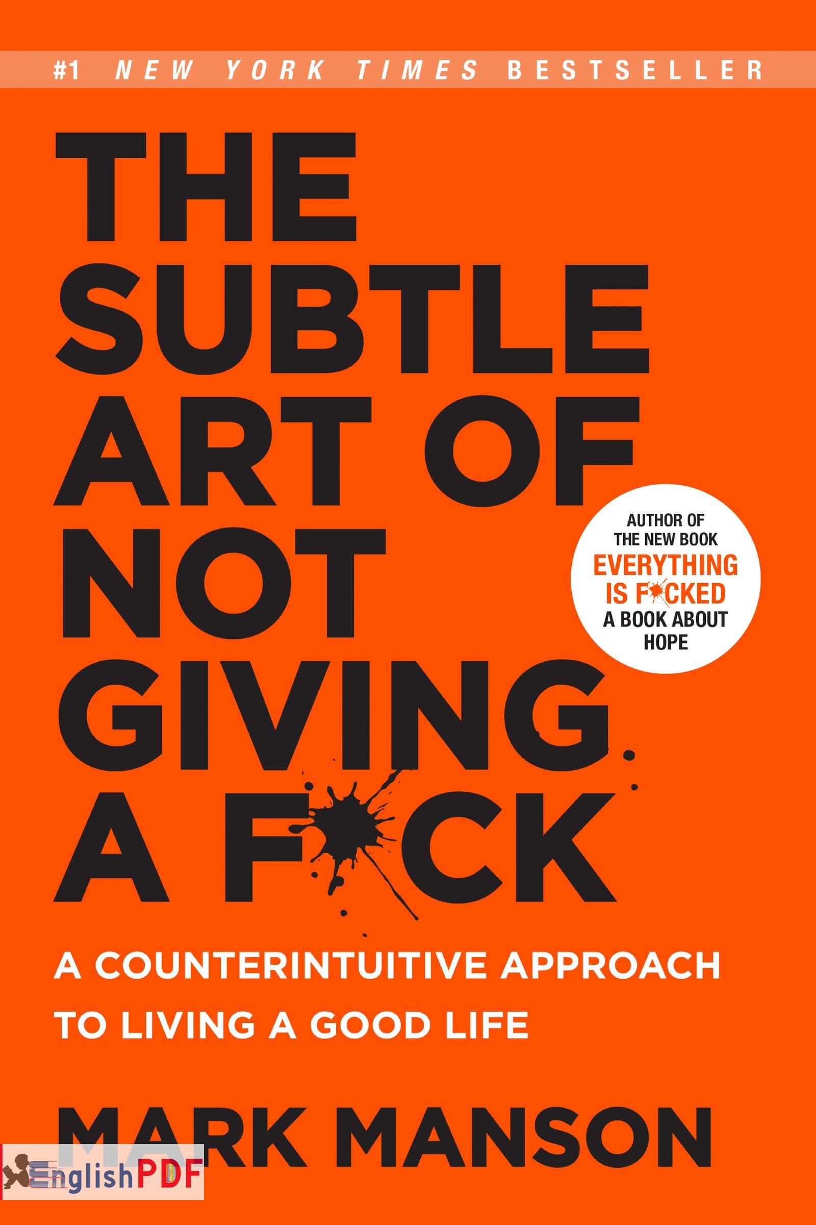 The Subtle Art of not Giving a F PDF Download Free