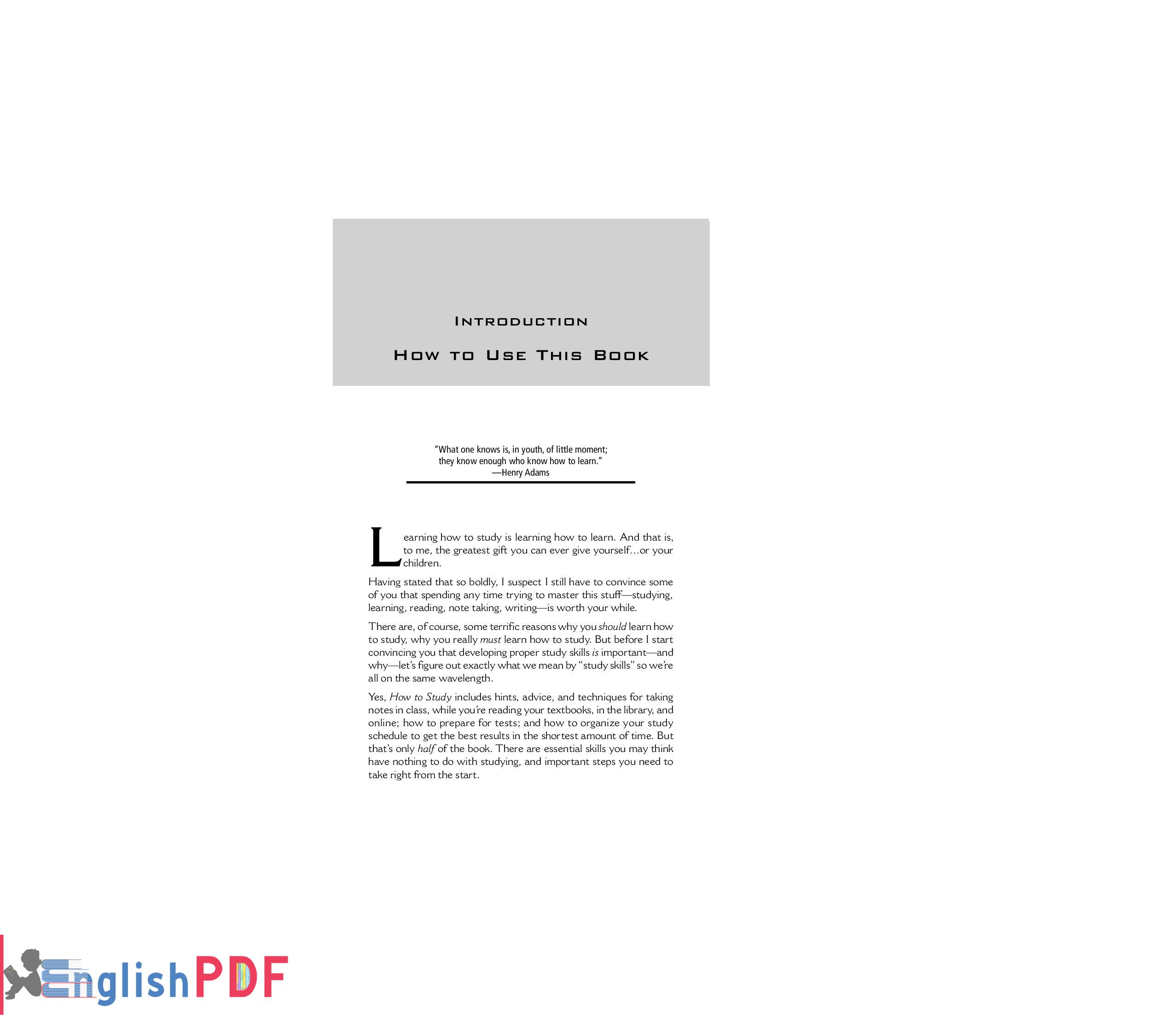 How to Study PDF Ron Fry EnglishPDF page 003