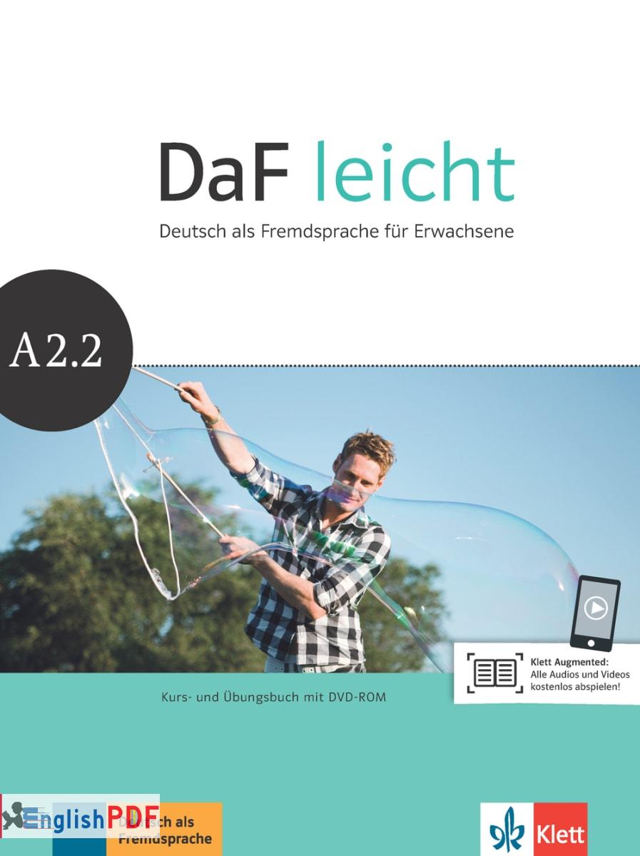 Daf Leicht A2.2 PDF Book PDF By EnglishPDF