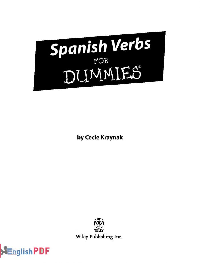 Spanish Verbs For Dummies PDF